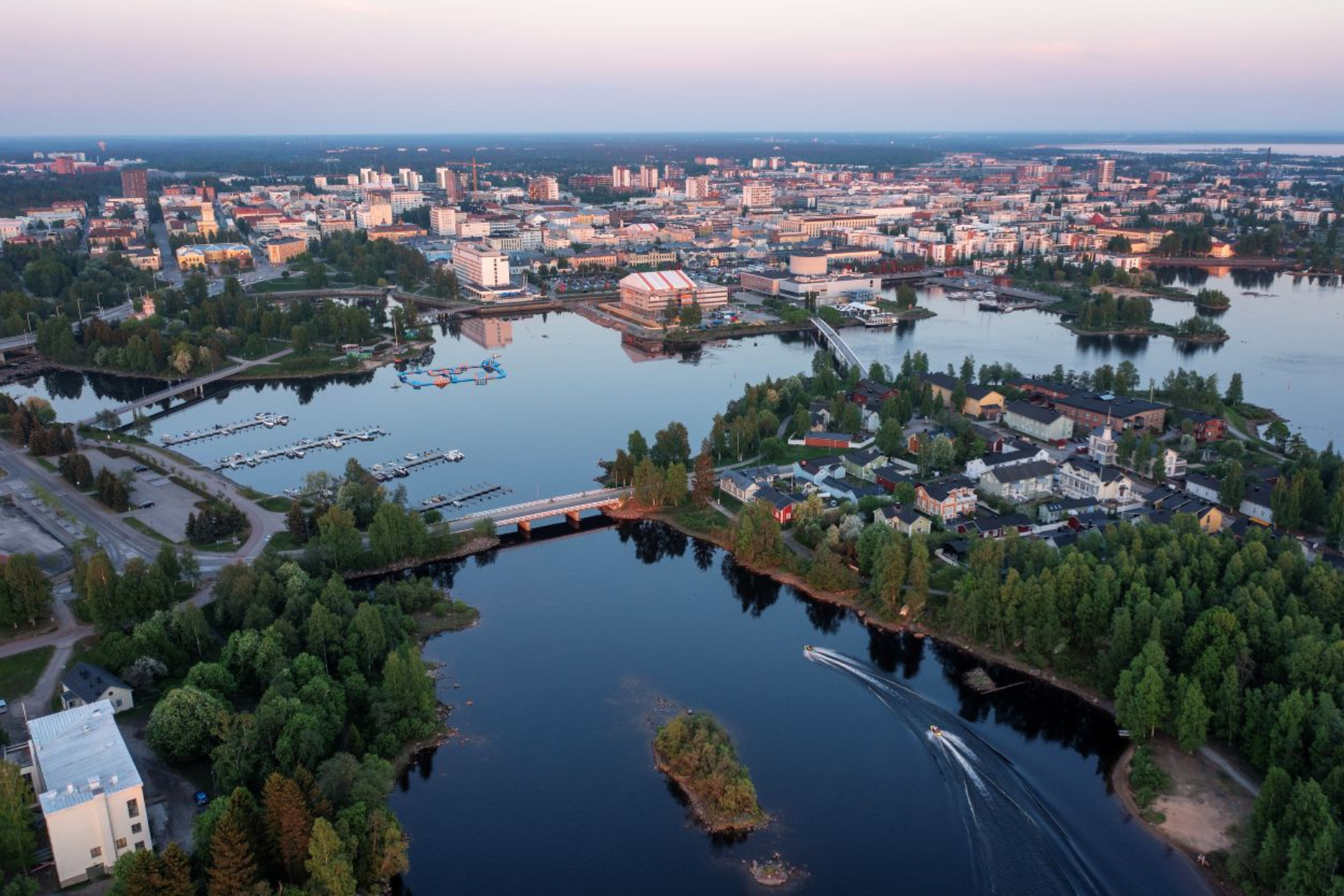 Oulusta ilmakuva